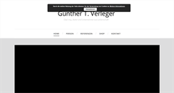 Desktop Screenshot of guntherverleger.com